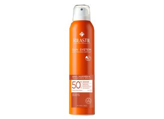 Rilastil sun system trasparent spray spf50+ 200 ml