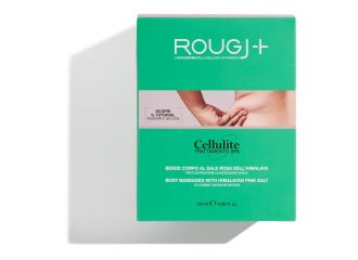 Rougj cellulite trattamento spa bende corpo al sale rosa dell'himalaya 2 pezzi 120 ml