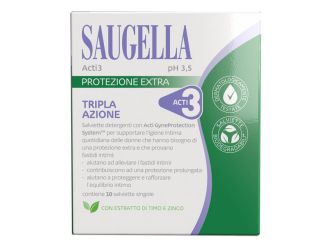 Saugella acti3 salviettine 10 pezzi