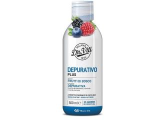 Dr viti depurativo plus frutti di bosco 500 ml senza zuccheri