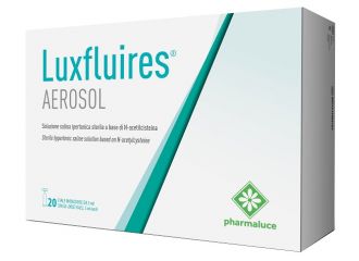 Soluzione per aerosol luxfluires 20 fiale 5 ml