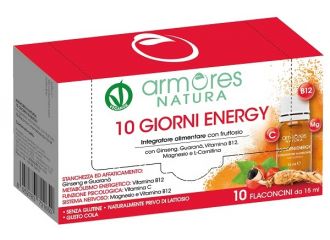 Armores natura 10 giorni energy 10 flaconcini