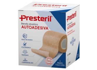 Benda elastica autoadesiva latex free presteril cm 7,5x4,5 m tesi skin
