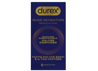 Preservativo durex nude sensation 6 pezzi