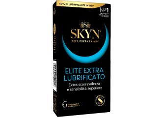 Profilattico skyn elite extra lubrificato 6 pezzi