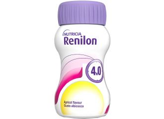 Renilon 4,0 albicocca 4 bottiglie da 125 ml