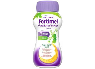 Fortimel plantbased protein zucca carota 4 bottigliette da 200 ml