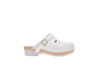 Calzatura clog supercomfort b/s bycast u white 38