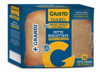 Giusto diabel fette biscottate 150 g nuova ricetta