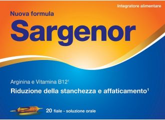 Sargenor 20 fiale da 5 ml nuova formulazione