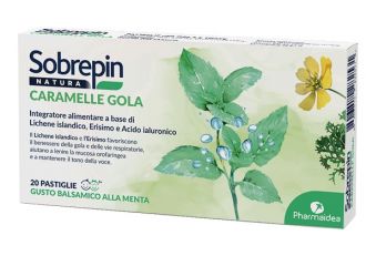 Sobrepin natura caramelle gola 20 pastiglie