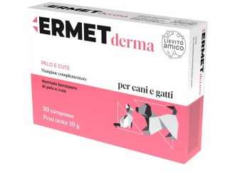 Ermet derma pelo e cute 30 compresse