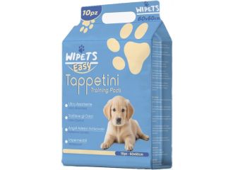 Wipets easy tappetini pet easy 60x60 cm 10 pezzi