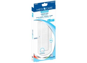 Cerotti medicare delicati tessuto non tessuto 10x25 cm 3 pezzi medicare
