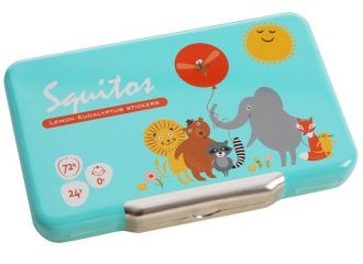 Squitos lemon eucalyptus stickers