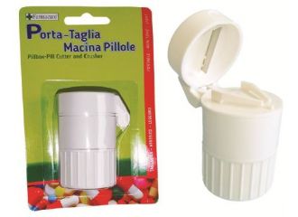 Porta-taglia macina pillole