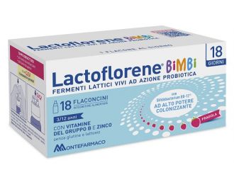Lactoflorene bimbi 18 flaconcini 10 ml