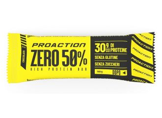 Proaction fit zero bar 50% cioccolato 60 g