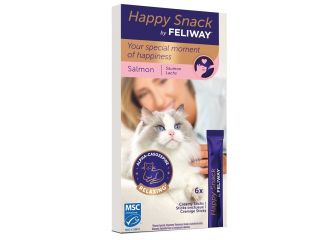 Feliway happy snack salmone 6 stick
