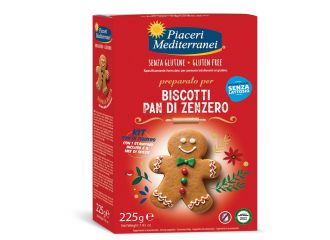 Piaceri medit preparato biscotti pan di zenzero 225 g