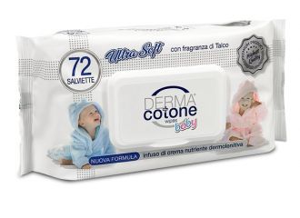Dermacotone salviettine con crema cambio pannolino 216 pezzi