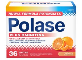 Polase plus carnitina 36 bustine granulato effervescente da 6,8 g