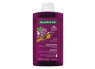 Klorane shampoo chinina crescita 400 ml