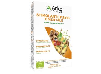 Arkofluidi stimolante fisico mentale ultraconcentrato 10 fiale da 15 ml