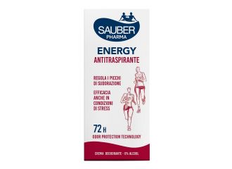 Sauber deo 72h energy antitraspirante crema 35 ml