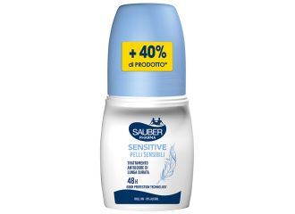 Sauber deo 48h sensitive pelli sensibili roll on 70 ml
