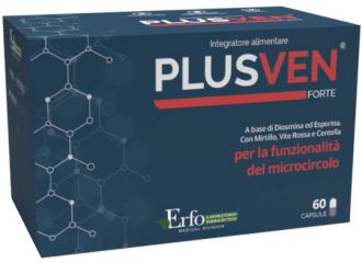 Plusven forte 60 capsule senza glutine naturalmente privo di lattosio