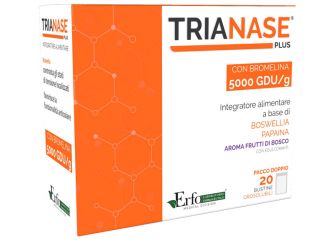 Trianase plus frutti bosco 20 bustine senza glutine naturalmente privo di lattosio con edulcorante