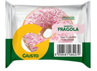 Giusto senza glutine donuts fragola 35 g