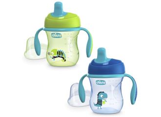 Chicco tazza training azzurra 6 mesi