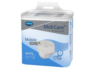 Pannolino pull up giorno molicare mobile 6 gocce l 14 pezzi