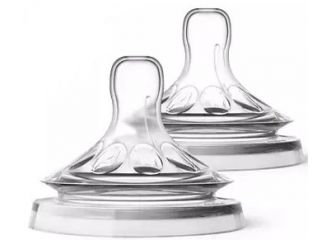 Avent 2 tettarelle natural flusso abbondante 4 fori
