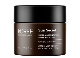 Korff sun secret crema superabbronzante 150 ml