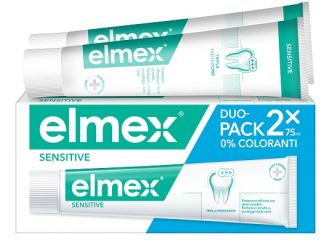 Elmex sensitive dentifricio bitubo 2x75 ml