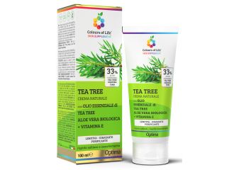 Colours of life skin supplement tea tree 33% 100 ml crema