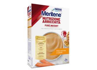 Meritene pure' instant pollo con riso e carote 1 kg