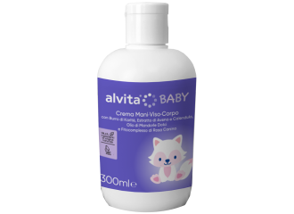 Alvita baby crema viso-corpo 300 ml