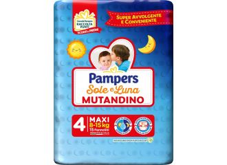 Pampers sole luna mutandina maxi 15 pezzi
