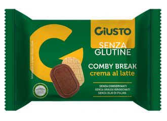 Giusto senza glutine comby break crema latte 26 g