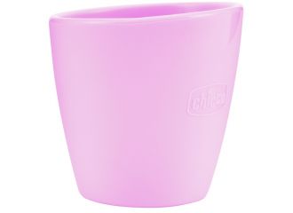 Chicco biberon silicone rosa 6 mesi+