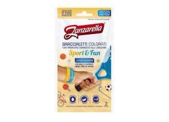 Zanzarella braccialetti sport&fun 2 pezzi