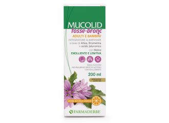 Mucolid tosse bronc 200 ml arancia