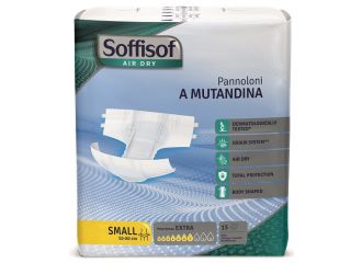 Pannolino mutandina air dry soffisof extra s 15 pezzi
