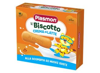 Plasmon biscotto crema latte 8 pezzi da 40g