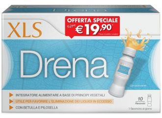 Xls drena 10 flaconi da 70 ml taglio prezzo