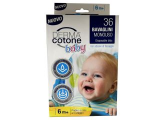 Dermacotone baby bavaglini monouso 36 pezzi